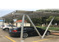 PV Panel Carport Solar Systems Galvanized Anodized Surface Treatment Customized Size