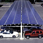 60kw Carport Solar Systems For Car Port Parking Frameless Panel PV Ground Mounting Solar Car Parking Shed