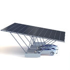 Waterproof Galvanized Ground Mounting System For Solar Car Shed