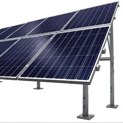 Хорошая цена. Commercial Solar Panel Ground Mounting Systems Adjustable 0° To 15° Roof Inclination Suitable for Large-scale Projects онлайн