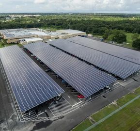 Хорошая цена. Система поддержки панели PV металла двойной конструкции крепления автопарка автостоянки SS304 строки солнечной солнечной водоустойчивая регулируемая онлайн