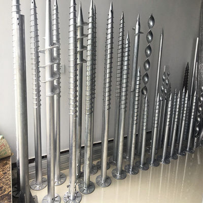 Хорошая цена. Толщина 2.75mm 3mm 3.5mm винт открытого поля земной складывает анкеры поляка обматывает солнечный компонент установки 60m/S онлайн