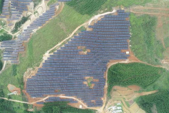 Хорошая цена. High Clearance Solar Panel Ground Mounting Systems Easy Installation 0-60 Degrees Tilt Angle Up To 1.2m Ground Clearance онлайн