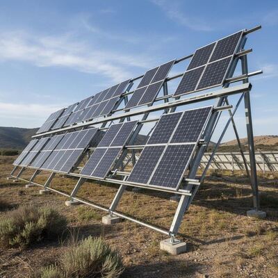 Хорошая цена. Ориентация ландшафтного или портретного модуля Солнечные панели Системы наземного монтажа с пробелом от земли до 1,2 м и высотой от 8 до 15 футов онлайн