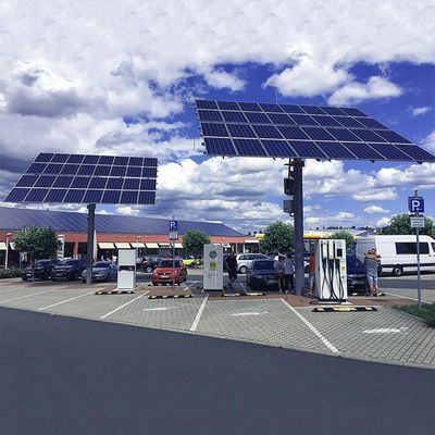 Хорошая цена. Гальванизированные жилые структуры автопарка PV для парковки онлайн