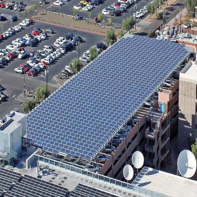 Хорошая цена. 1.4KN/M2 Max. Snow Load Stainless steel SS304 Hot Galvanized Steel Solar PV Carport онлайн
