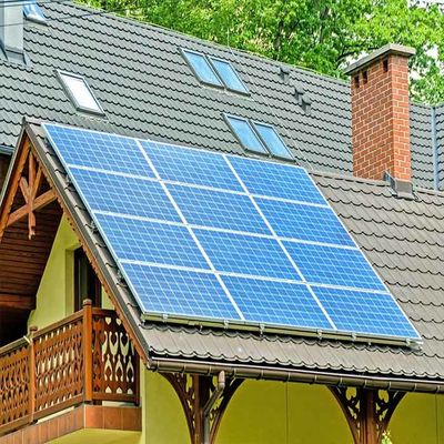 Хорошая цена. Домашняя польза на решетке 10kw анодировала энергетическую систему солнечной энергии держателя крыши онлайн