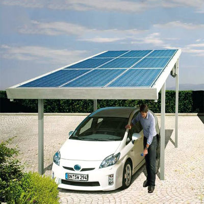 Хорошая цена. Солнечные системы автопарка стальной структуры KW HDG 10 KW 30 высокопрочные онлайн