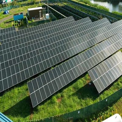 земля панели солнечных батарей 50deg Q235B Q345B устанавливая системы