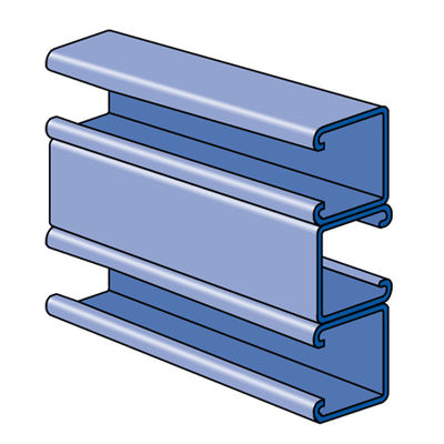 Q235B Q345B гальванизировало стальной канал c для систем PV