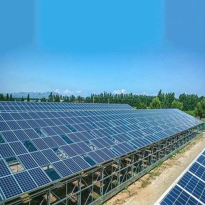 Хорошая цена. Нагрузка от давления ветра 60m/s конструкции крепления PV парника предохранения от ржавчины онлайн
