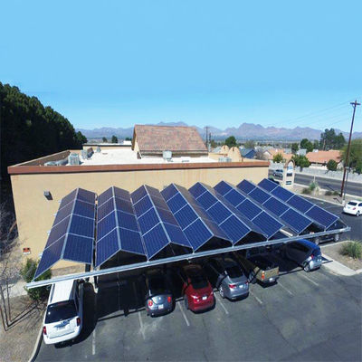 Система установки шкафа современного автопарка HDG Q345 солнечная