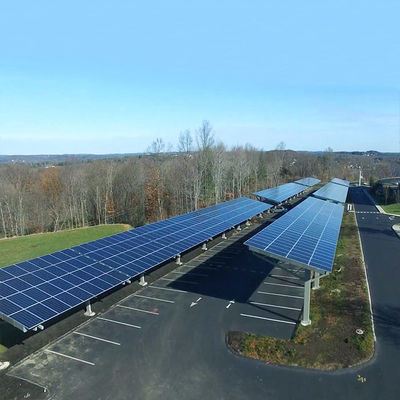 система установки PV структуры солнечного кронштейна системы земного автопарка пяди 5000mm солнечная устанавливая солнечная