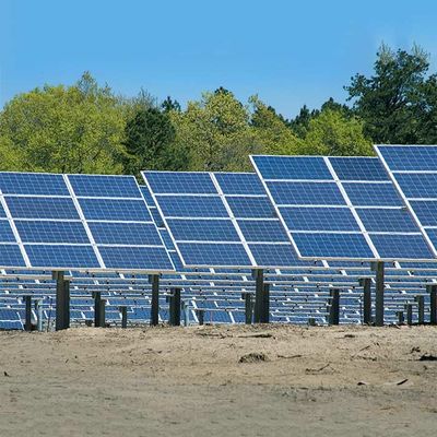 Хорошая цена. Земное устанавливая гальванизированное Q235B Q345B дальше с кронштейнов панели солнечных батарей решетки онлайн