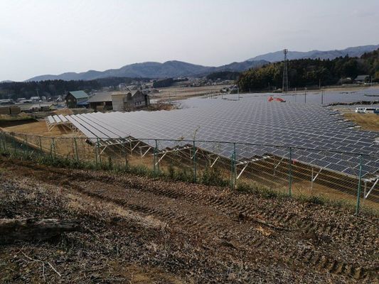 Гальванизированная кронштейна системы установки земли Q235B Q345B структура солнечного земного солнечного солнечная