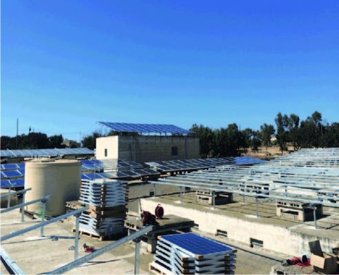 Сталь горячего погружения гальванизированная и водоустойчивый кронштейн системы установки земли панели солнечных батарей